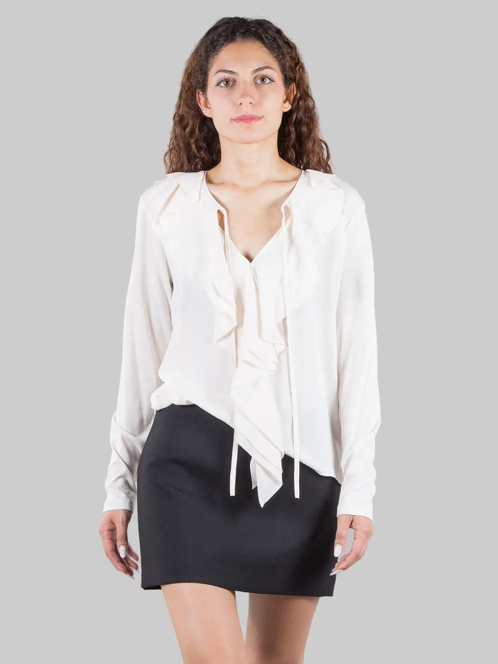 Blusa con ruches