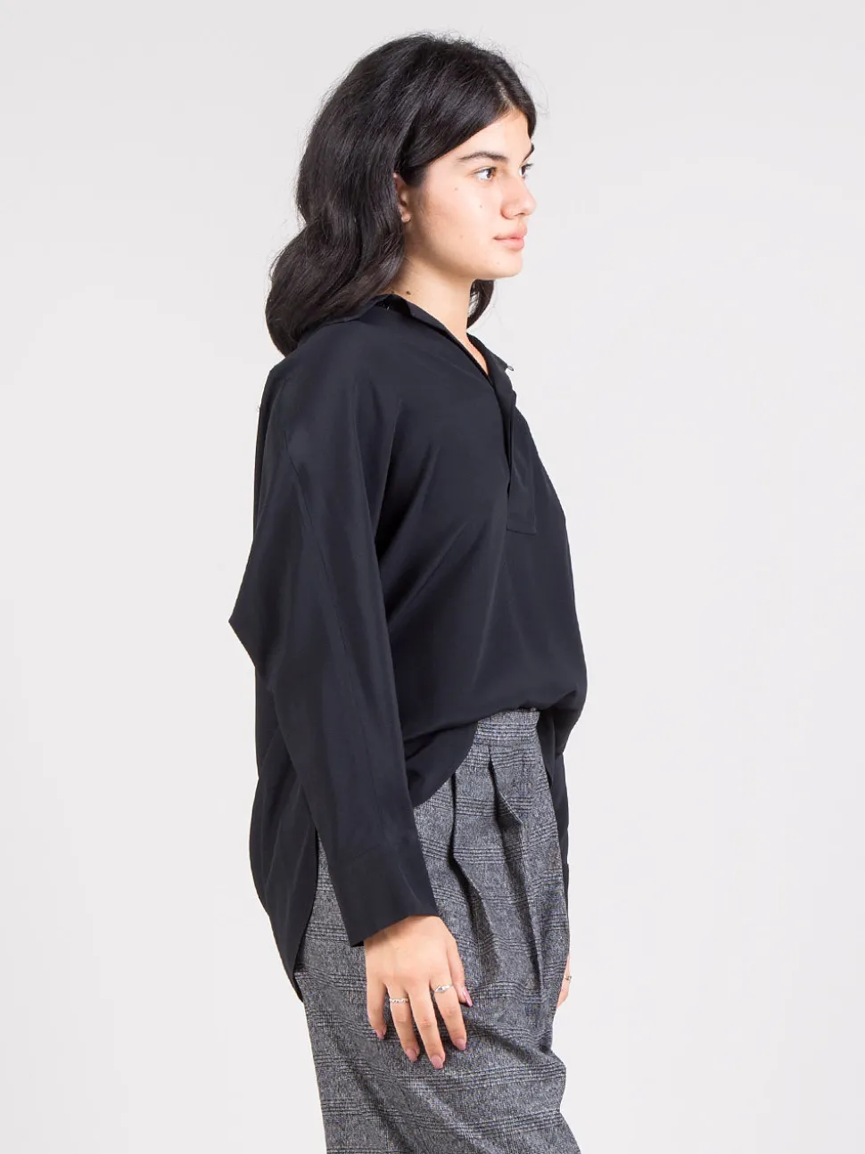 Blusa in seta