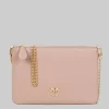 BORSA FLAT A TRACOLLA IN PELLE BISCOTTO