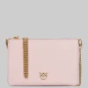 BORSA FLAT A TRACOLLA IN PELLE ROSA CIPRIA