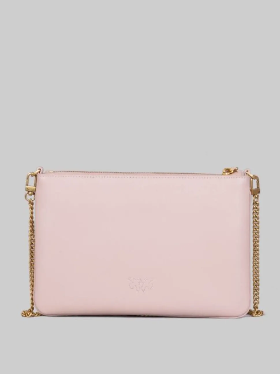 BORSA FLAT A TRACOLLA IN PELLE ROSA CIPRIA