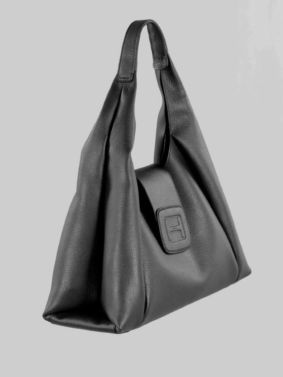 Borsa hobo in pelle