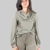 Camicia in raso