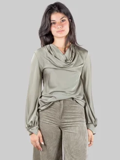 Camicia in raso