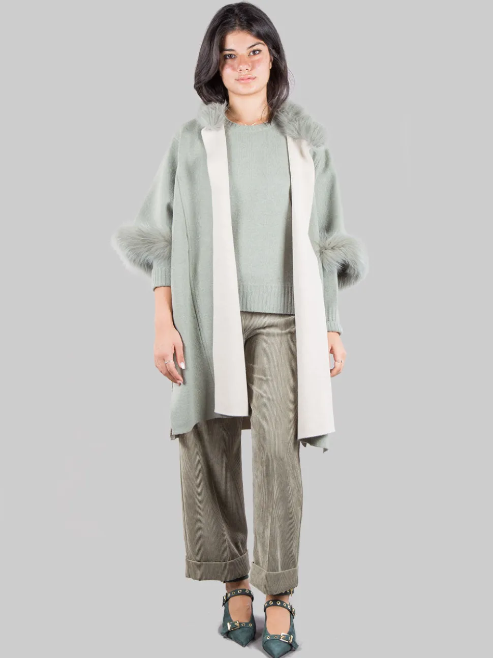Cappa in cashmere