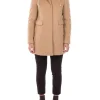 CAPPOTTO DOUBLE COAT CAMMELLO IN MISTO LANA E CACHEMIRE