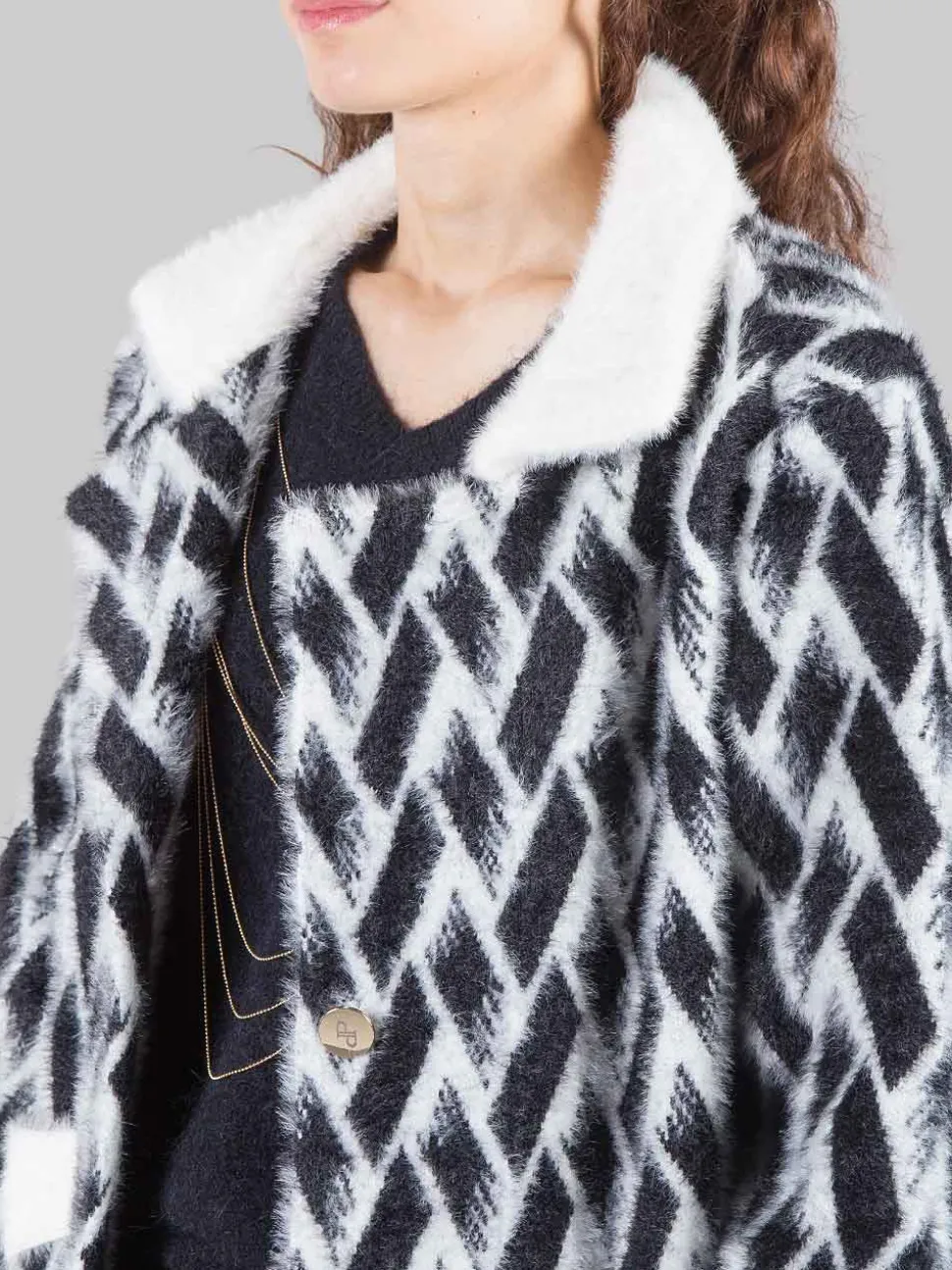 Cappotto in maglia