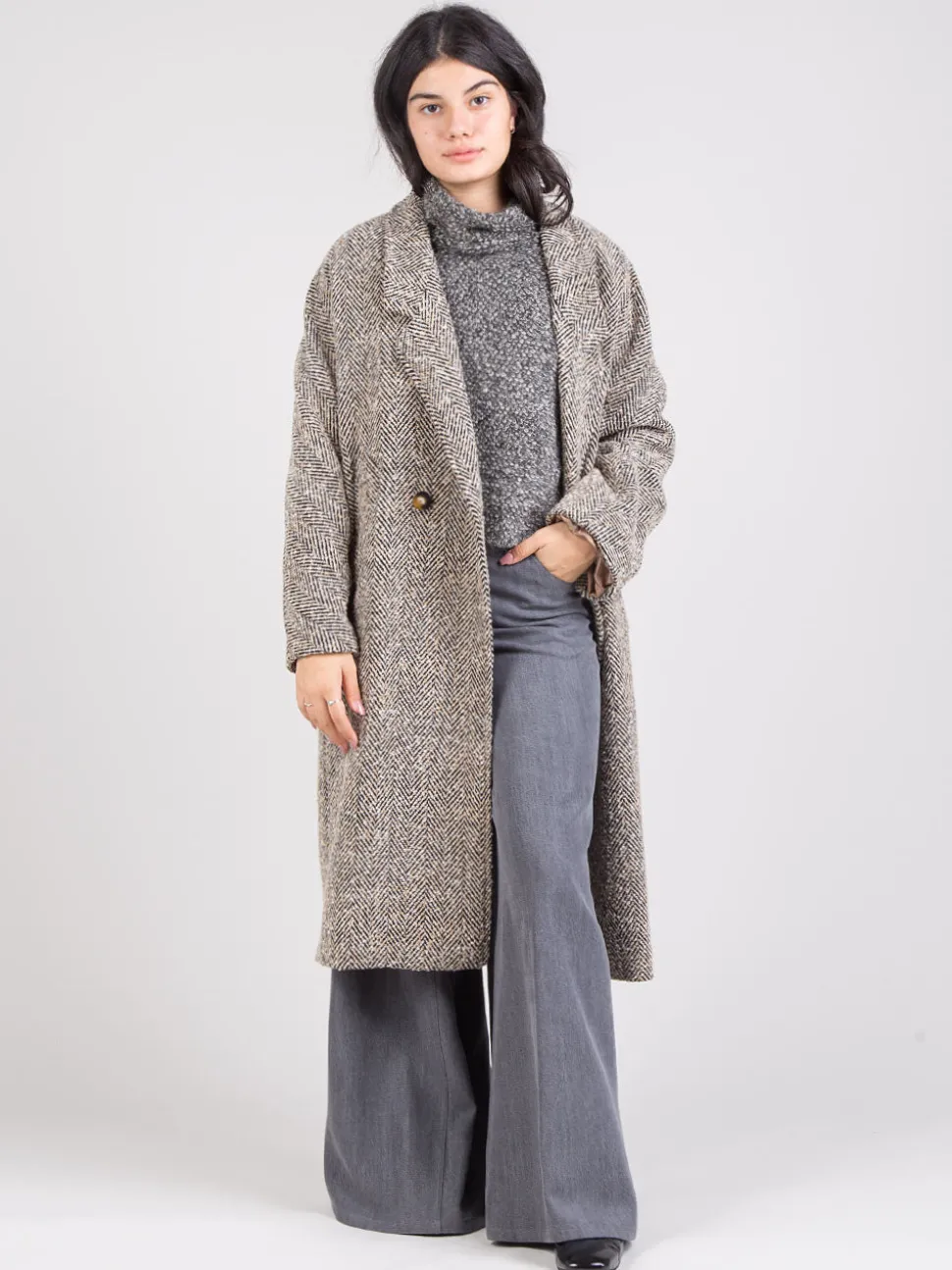 Cappotto in tweed