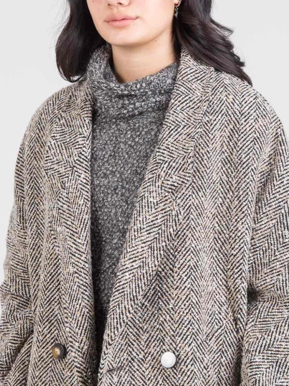 Cappotto in tweed