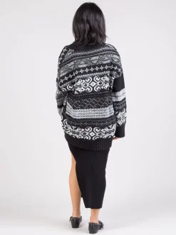 Cardigan con cintura