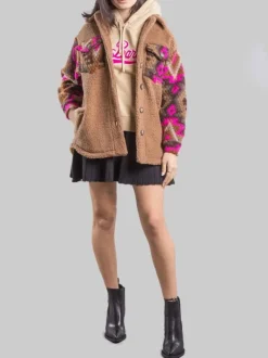GIACCA CAMICIA ELYS A FANTASIA ETNICA