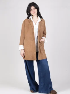 Giacca Virginia suede