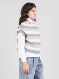 Gilet a righe