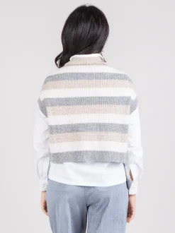 Gilet a righe