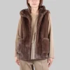 Gilet in ecopelliccia