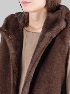 Gilet in ecopelliccia