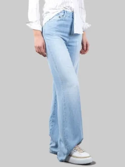 JEANS AMBER PALAZZO LAVAGGIO CHIARO