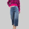 JEANS BARBRA BOYFRIEND CON PROFILI SFRANGIATI AL FONDO