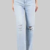 JEANS BARBRA BOYFRIEND CON STRAPPI
