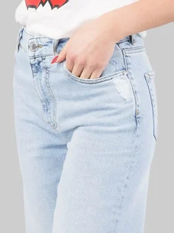 JEANS BARBRA BOYFRIEND CON STRAPPI
