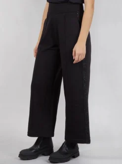 JOGGER CON INSERTO LATERALE IN BOUCLÉ