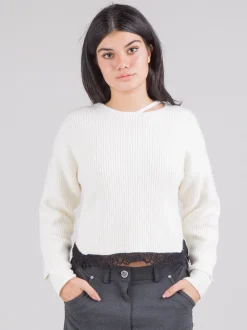 Maglia con pizzo