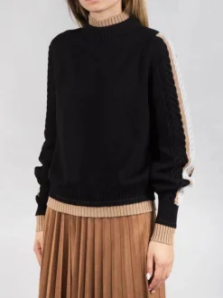 MAGLIA IN MISTO CASHMERE E SETA