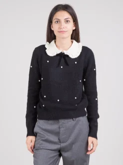 Maglione con colletto