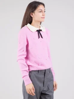 Maglione con colletto