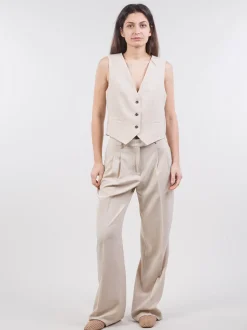 Pantaloni con pinces