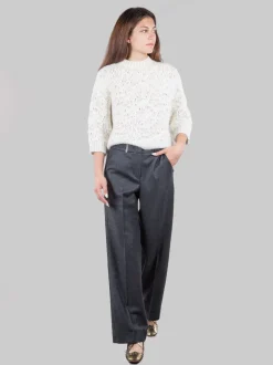 Pantaloni con risvolti