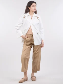 Pantaloni crop