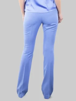 PANTALONI FLARE BLU PERVINCA