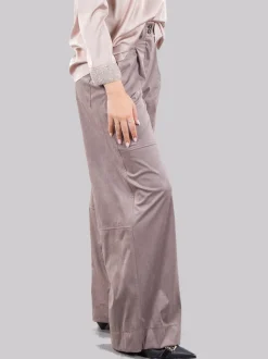 Pantaloni in ecopelle
