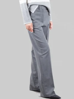 Pantaloni in misto lana