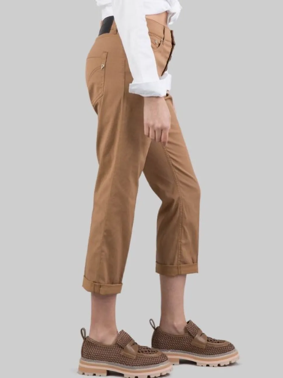PANTALONI KOONS CON BOTTONI GIOIELLO