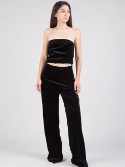 Pantaloni velvet