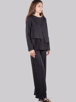 Pantaloni wide leg
