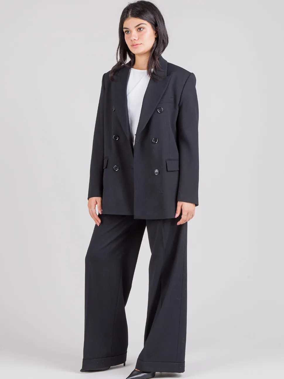 Pantaloni wide leg