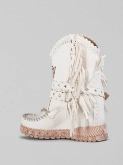 STIVALETTI ARYA INDIANINI IN STILE COWBOY