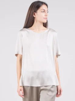 T-shirt in seta