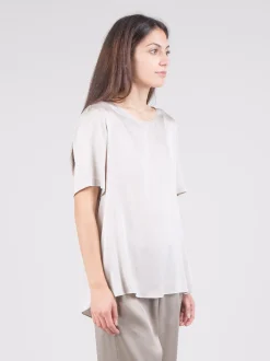 T-shirt in seta