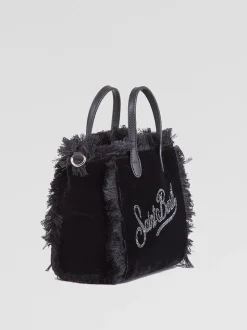 Vanity mini velvet strass